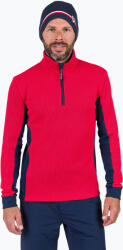 Rossignol Férfi sípulóver Rossignol Cieloalto Fleece Half zip sports red