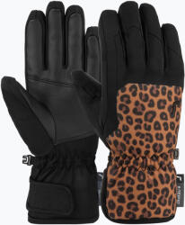 Reusch Női síkesztyű Reusch Keira R-Tex XT black/brown leopard