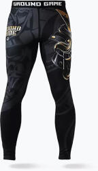 Ground Game Oni Samurai férfi MMA leggings fekete 22LEGGSAM3