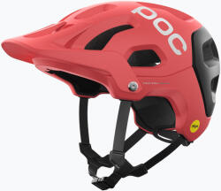POC MTB kerékpáros sisak POC Tectal Race MIPS ammolit korall/uránium fekete matt