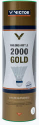 VICTOR Nylon Shuttle 2000 tollaslabdakocka 6 db fehér 100919 - sportano - 6 570 Ft