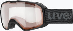 uvex Síszemüveg UVEX Xcitd V black matt/mirror red clear