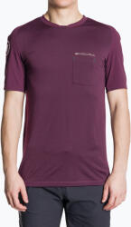 Endura Férfi kerékpáros póló Endura GV500 Foyle Tech aubergine