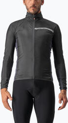 Castelli Férfi kerékpáros dzseki Castelli Squadra Stretch light black/dark gray