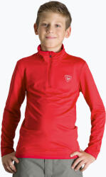 Rossignol Gyermek sí pulóver Rossignol Boy 1/2 Zip Warm Stretch red