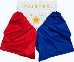 Fairtex Boxing Trunks BT2001 'Philippines' piros/fehér/kék boksznadrág piros/fehér/kék boxnadrág