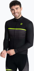 Rogelli Longsleeve rowerowy męski Rogelli Hero II black/fluor