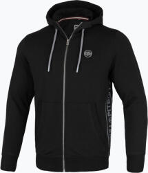 Pitbull West Coast Férfi pulóver Pitbull West Coast Lotus Hooded Zip black