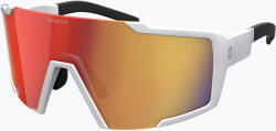 SCOTT Shield white matt/red chrome napszemüveg
