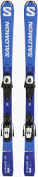 Salomon Gyermek lesiklás síléc Salomon S/Race MT Jr + L6 race kék/fehér