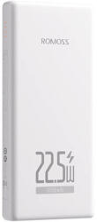 ROMOSS PRC10 Powerbank USB-A + USB-C, 10000 mAh, 22, 5 W, Fehér