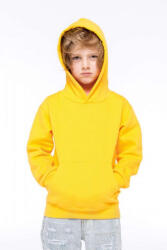 Kariban Gyerek kapucnis pulóver Kariban KA477 Kids’ Hooded Sweatshirt -8/10, Orange