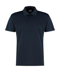 Kustom Kit Férfi rövid ujjú galléros póló Kustom Kit Regular Fit Cooltex Plus Micro Mesh Polo M, Sötétkék (navy)