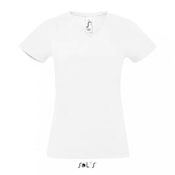 SOL'S Női póló SOL'S SO02941 Sol'S Imperial v Women - v-nyakú póló -2XL, White