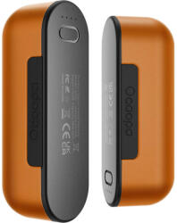 Ocoopa UT2s Powerbank, Kézmelegítő, USB-C, 2x5000 mAh, 10 W, Narancssárga