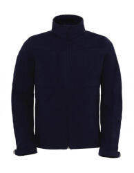 B&C Collection Férfi kapucnis kabát B and C Hooded Softshell/men 2XL, Sötétkék (navy)