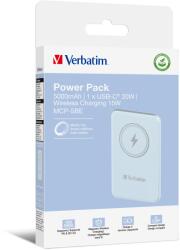 Verbatim MAG Charge 'n' Go Powerbank 5000 mAh, 15 W, 1, 67, 2, 4 A, 5-9 V, Kék