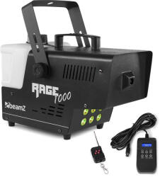 Beamz Rage 1000LED DMX füstgép (1000W) + digitális vezérlő + távirányító + 6x3W RGB LED (160712) - pepita