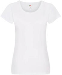 Fruit of the Loom Női póló Rövid ujjú Fruit of the Loom Original T Lady-Fit - XL, Fehér