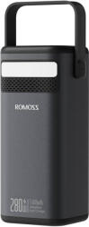 ROMOSS PMT75-DC Powerbank USB-A + USB-C, 75000 mAh, 280 W, Fekete