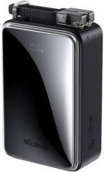 Mcdodo MC-0561 Powerbank Integrált Kábellel, USB-C, 25000 mAh, 100 W, Fekete