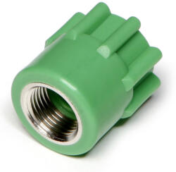 Plastica alfa Racord PPR, FI, 20 mm x 1/2", verde (13FF120-V)