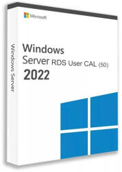 Microsoft Windows Server 2022 RDS User CAL (50 Felhasználó) (16 Core) (S-240101-1141)