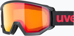 uvex Ochelari de schi UVEX Athletic FM black matt/mirror red orange clear