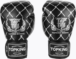 Top King Mănuși de box Top King Boxing Chain black/silver