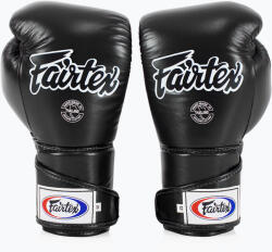 Fairtex Stylish Angular Sparring Mănuși de box - deget blocat negru