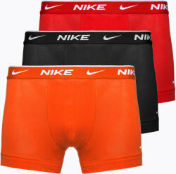 Nike Boxeri pentru bărbați Nike Everyday Cotton Stretch Trunk 3 perechi team orange/uni red/black