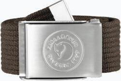 Fjällräven Curea pentru pantaloni Fjällräven 1960 Logo Belt dark olive