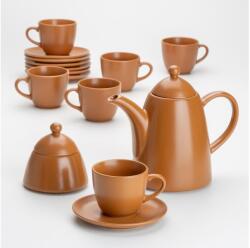 Výrobce po 1 ks Kerámia tea készlet barna (KK03036)