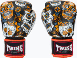 Twins Special Mănuși de box Twins Special Fancy FBGVL3-53 Skull orange/black