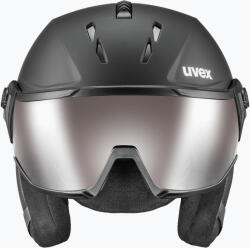 uvex Ски каска UVEX Instinct Visor PRO V black matt/silver/silver