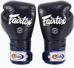 Fairtex Stylish Angular Sparring Mănuși de box - deget blocat albastru