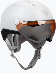 Rossignol Cască de schi pentru femei Rossignol Fit Visor Impacts white/orange/silver