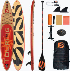 BASS POLSKA SUP bord Bass Touring SR 12'0" PRO + Extreme Pro M+ roșu