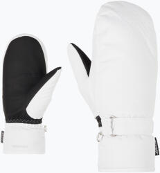 ZIENER Mănuși de schi pentru femei ZIENER Kisar Aquashield Mitten white