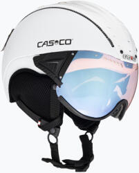 CASCO Ски каска CASCO SP-2 Photomatic Visor структуриран бял гланц