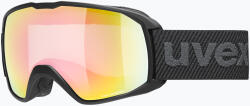 uvex Ochelari de schi UVEX Xcitd V black matt/mirror rainbow clear