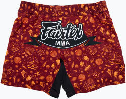 Fairtex MMA Fightshort Breeze maro pantaloni scurți de antrenament