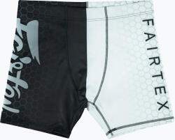 Fairtex Pantaloni scurți de antrenament Fairtex Vale Tudo CP7 alb/negru