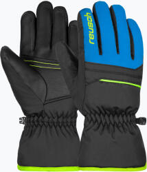 Reusch Mănuși de schi pentru copii Reusch Alan Junior black/brilliant blue/safety yellow