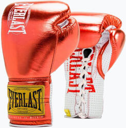 Everlast Mănuși de box Everlast Fight Leather red