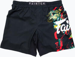 Fairtex MMA Fightshort Wild negru pantaloni scurți de antrenament