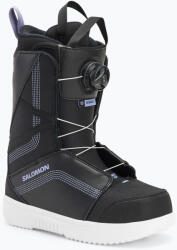 Salomon Дамски обувки за сноуборд Salomon Scarlet Boa black/black/persian violet