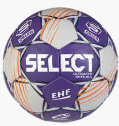 SELECT Minge de handbal SELECT Ultimate Replica Orlen Superliga v24 EHF grey/purple mărimea 0