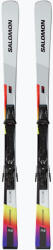 Salomon Ски за спускане Salomon S/Max Endurance + автомати M10 GW white/safety yellow/black