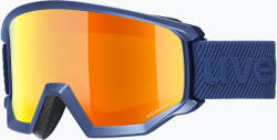 uvex Ochelari de schi UVEX Athletic CV navy matt/mirror orange green